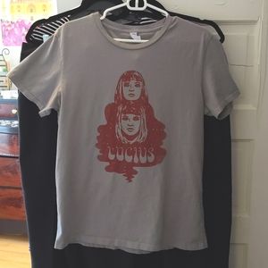 Gray Lucius t-shirt, size M, Alternative Apparel brand